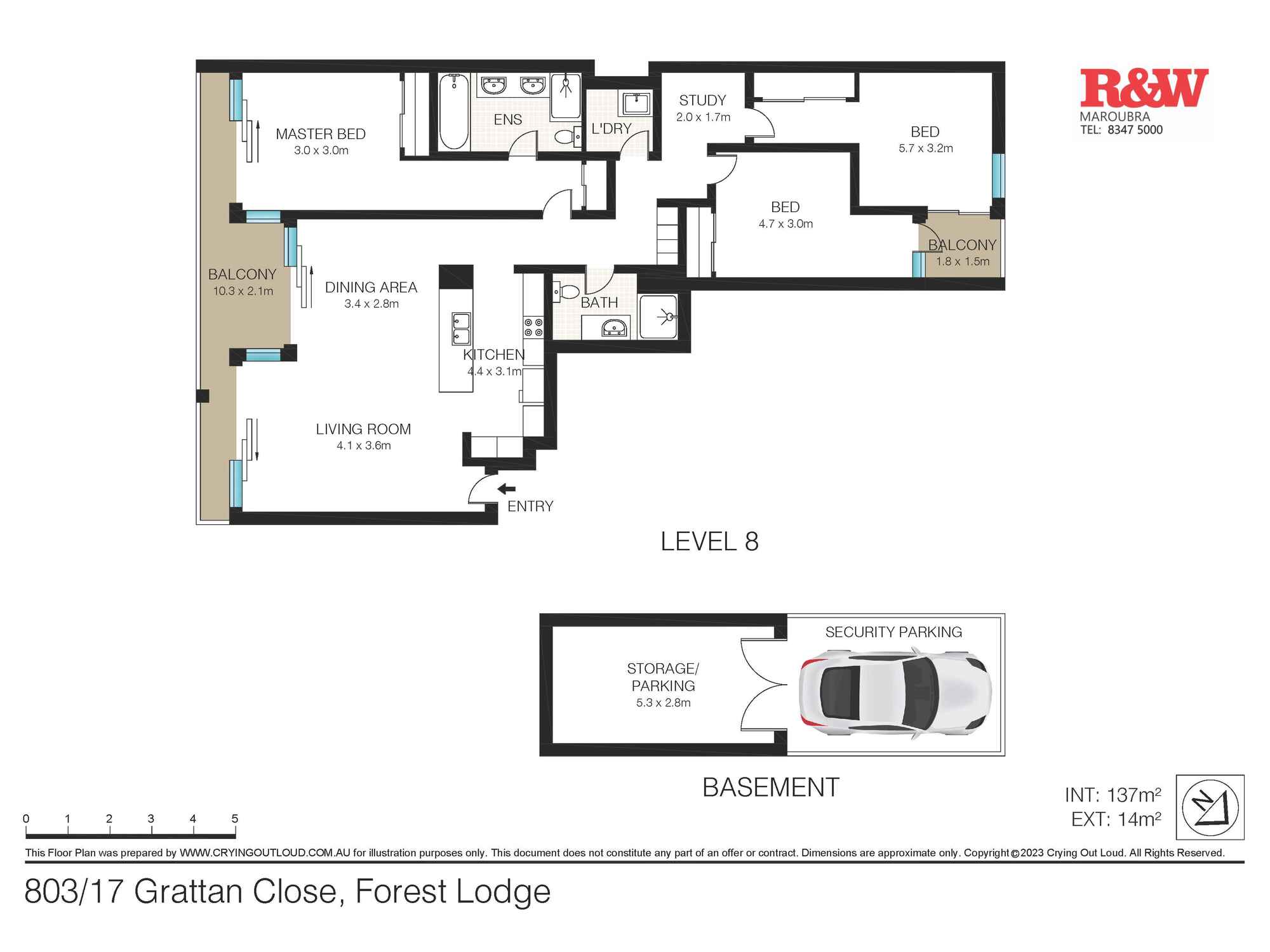 803/17 Grattan Close Forest Lodge