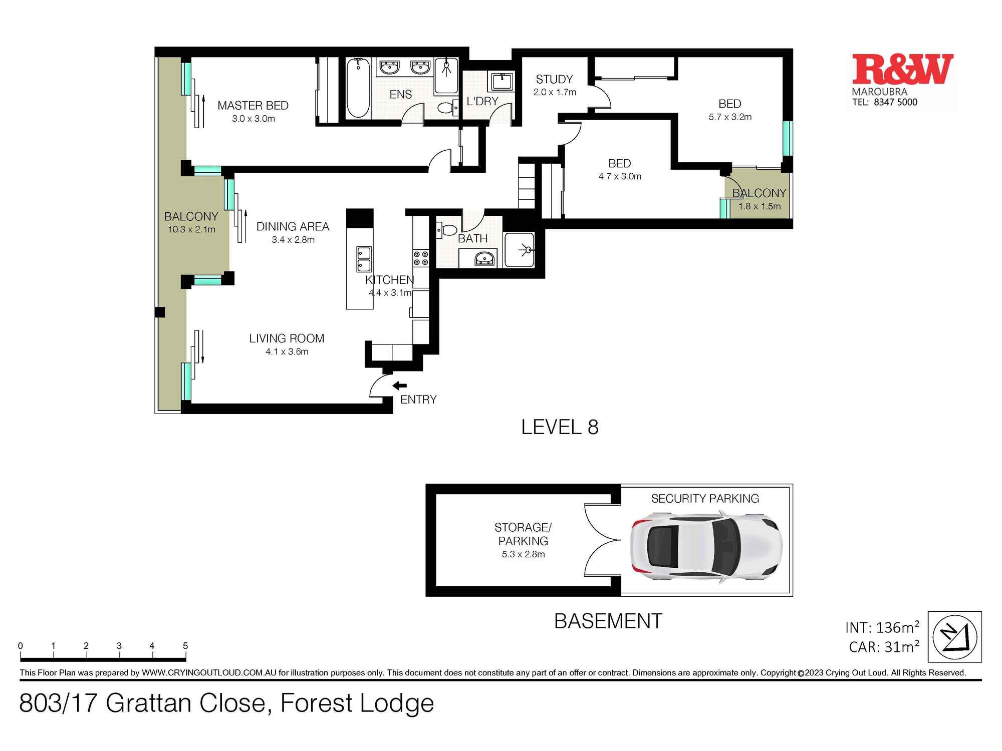 803/17 Grattan Close Forest Lodge