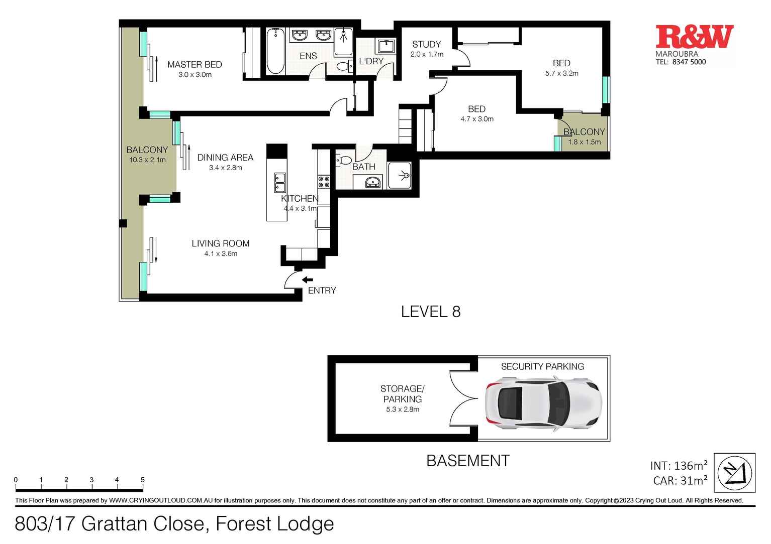 803/17 Grattan Close Forest Lodge