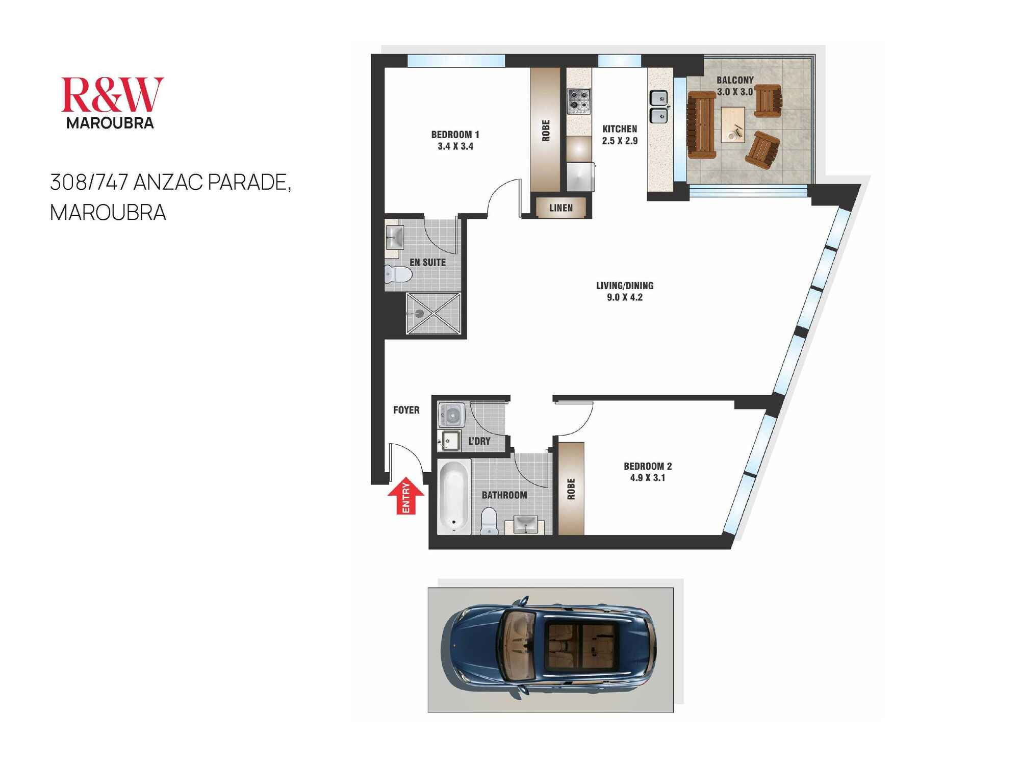 308/747 Anzac Parade Maroubra