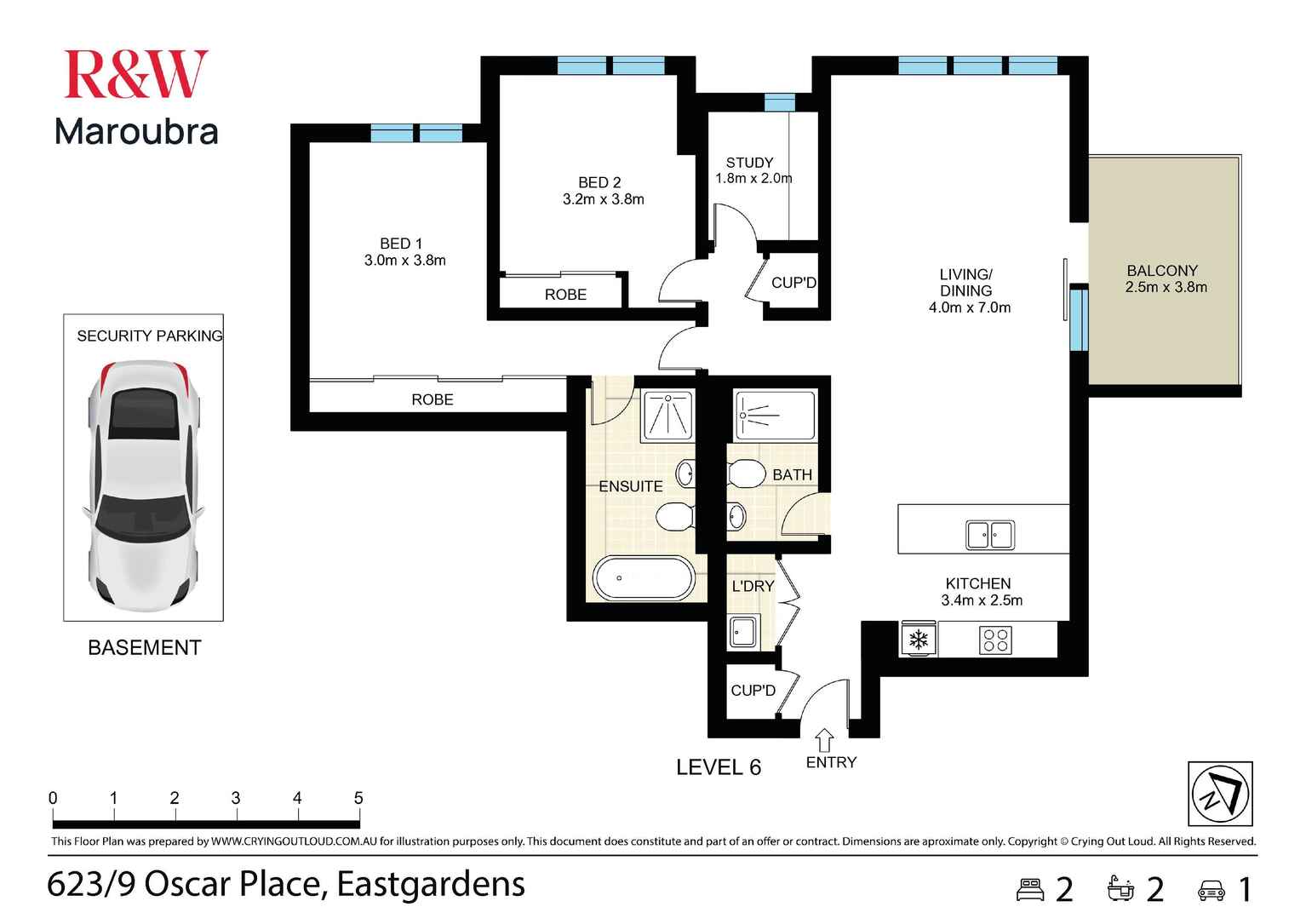 623/9 Oscar Place Eastgardens